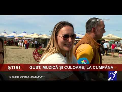 Gust, muzică și culoare, la Cumpăna