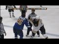 12 21 2008 M Lucic vs BJ Crombeen 12 21 2008 M Lucic vs BJ Crombeen