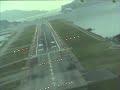 Cockpit Video daytime landing Hong Kong Kai Tak Airport ?? ???? full approach Cockpit Video daytime landing Hong Kong Kai Tak Airport ?? ???? full approach