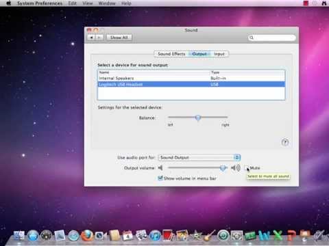 how to adjust sound on mac