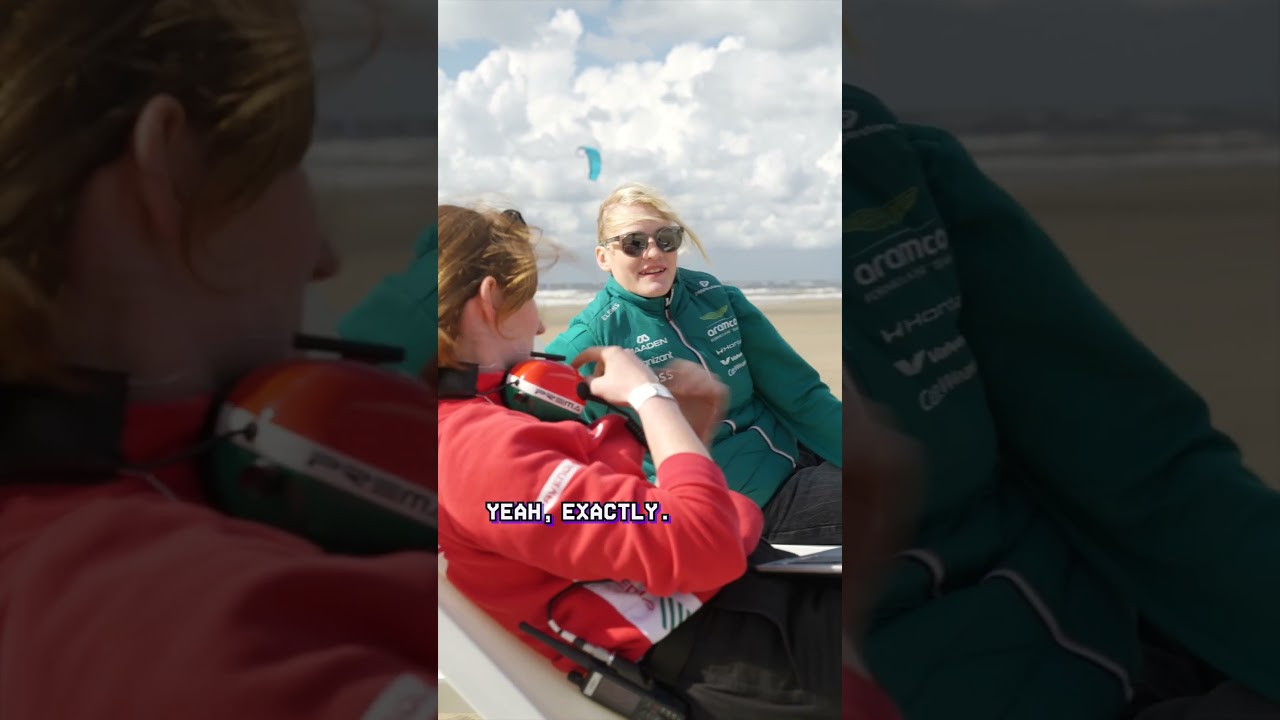 Beach debrief? Why not 🤷‍♀️ | F1 ACADEMY