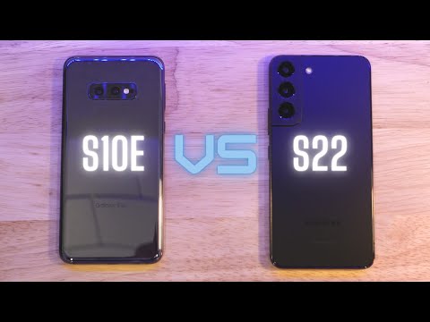 This one surprised me! Samsung S10e vs. S22 comparison