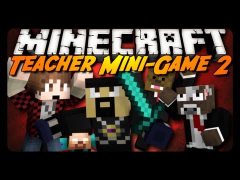 Minecraft Mini-Game: ANTVENOM IS A MEAN TEACHER! w/ AntVenom & Friends!