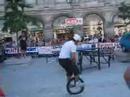 Monocycle au taquet Monocycle au taquet