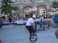 Monocycle au taquet
