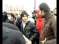 تظاهرات داانشجوهای دانشگاه آزاد قزوین