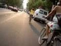 Sacramento Critical Mass, June, 2008 (Wheel-eye view)