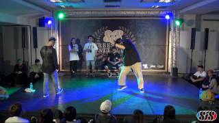 Snow vs James Song – Sis Free Style Battle Vol.1 POPPING FINAL