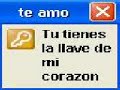 Te amo Mayra Elizabeth