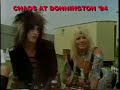 Motley Crue Chaos at Donington '84* Probably the funniest Crue interview ever!*