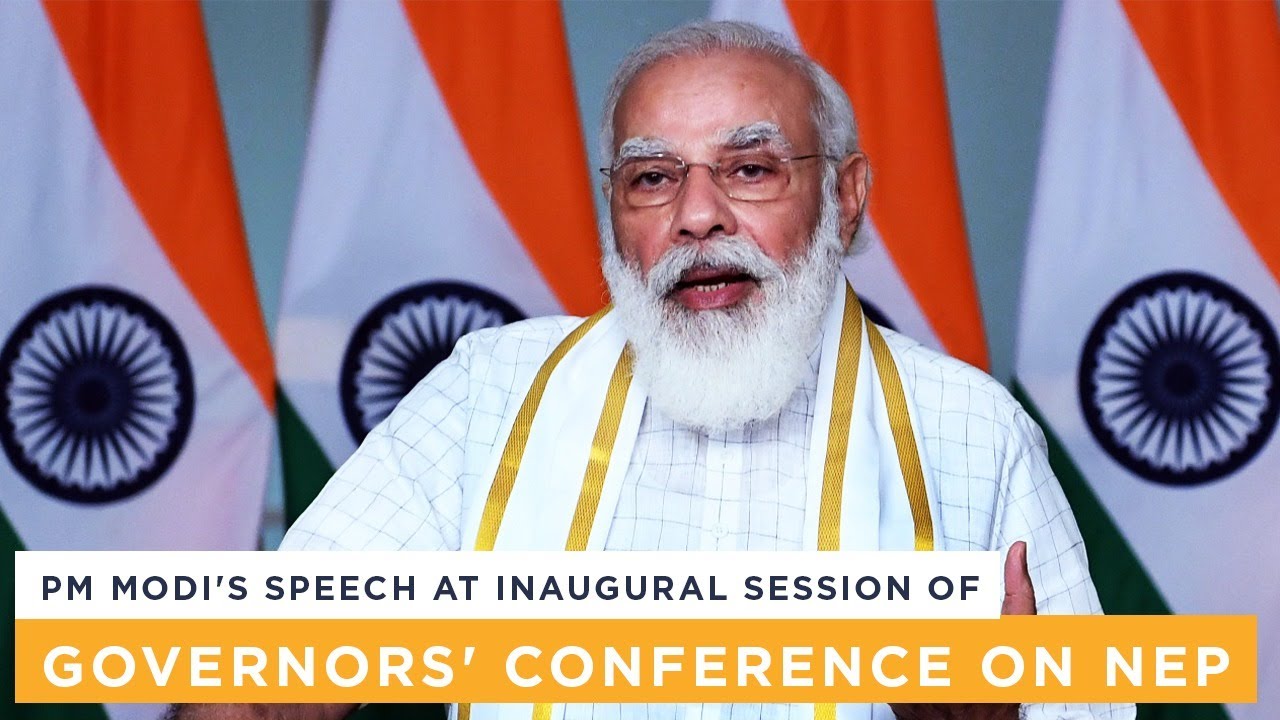 PM Modi's speech at inaugural session of Governors' Conference on NEP