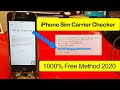 How To Check My Iphone Carrier Free