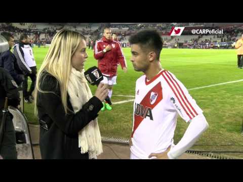 Gonzalo Martínez, tras el triunfo ante Aldosivi