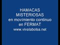 hamacas misteriosas en eterno movimiento
