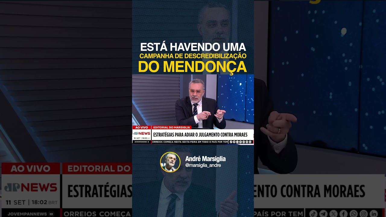 🚨 ESTÁ HAVENDO UMA CAMPANHA DE DESCREDIBILIZAÇÃO DO MENDONÇA