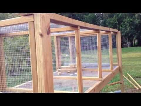 how to build rabbit cages