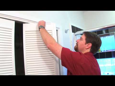 how to lock a bi fold door