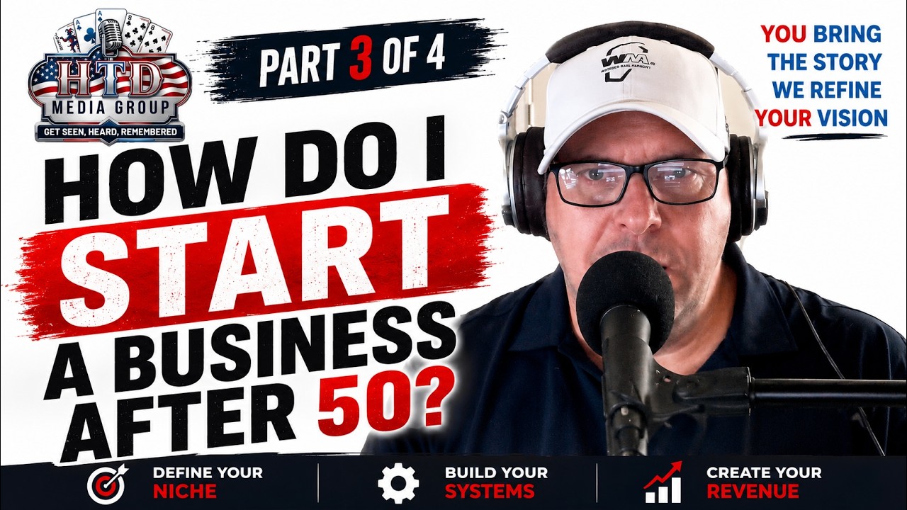 How Do I Start a Business After 50? | Stop Doing Everything Yourself! | Part 3 of 4
