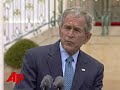 Bush Pushes for Solidarity Against Iran
