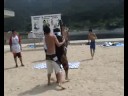 Japanese Beach Games - smash the melon