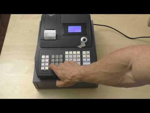 Olympia CM911 und CM912 Registrierkasse, Bedienung