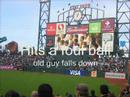 bonds hits a foul ball on his birthday