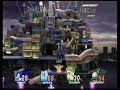 Super Smash Bros. Brawl 21 - Sonic Kirby vs Ice Climbers MK