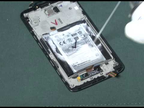 how to remove lg g2 back