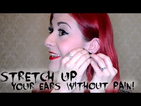 how to properly gauge ears