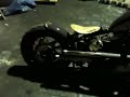RAW CUSTOM CYCLES, Oldschool Harley, Ironhead Bobber, XLH 1972