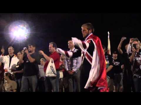 Christmasmusic - The Crossmen perform their corps song