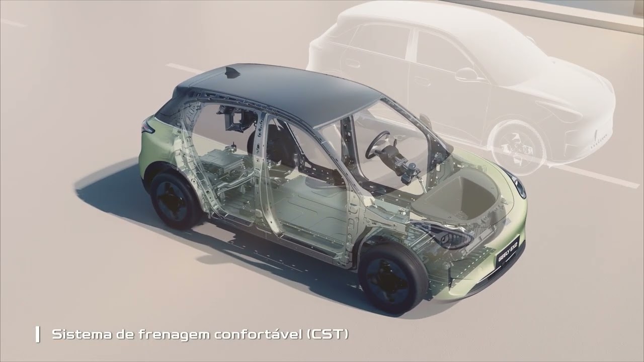 Geely EX2: Análise da Arquitetura Elétrica Inteligente GEA