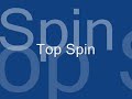 Illustration of top spin and back spin