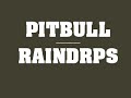 pitbull   raindrops