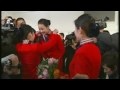 the chinese authorities are rounding up dissidents and human rights campaigners ahead of the 2008 olympics.

this year's olympic games in beijing will give china an unprecedented opportunity to showcase itself to the world. and it has started with a display of the hostesses who will present the medals and escort the athletes.

but what the authorities are not quite as keen to publicise is how they are also rounding up internet dissidents and other human rights campaigners who they fear will give china a bad name.

channel 4 news has managed to meet one campaigner being held under house arrest with her eight-week-old baby.

report by lindsey hilsum.
