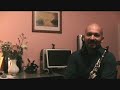 Marco Mazzini: glissando en el clarinete (castellano)