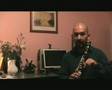 Marco Mazzini: glissando en el clarinete (castellano)