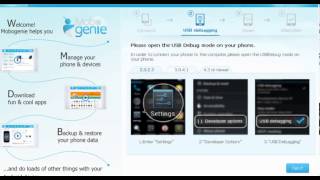 Mobogenie video tutorial - how to connect Android Devices 2.0-2.3