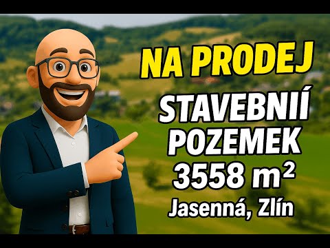 Video Stavební pozemky Jasenná u Zlína – výběr ze 2 parcel