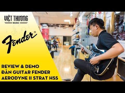 Review và Demo Guitar Fender Aerodyne II Strat HSS