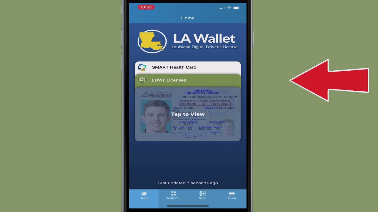 LA Wallet App Added Hunting and Fishing Licenses Mustang Louisiana