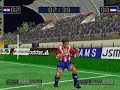 Virtua Striker 2 Version 2000.1 random match on hardest difficulty: Paraguay vs Yugoslavia