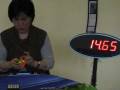 Maria Oey Rubik's cube 28.08 The Hague Open 2008