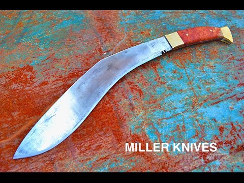 Ковка ножа кукри своими руками Ковка ножа кукри своими руками