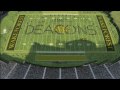 NCAA Football 10 - Wake Forest Pre-Game; Spirit of the Old Gold ...