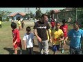 David Beckham inspires children