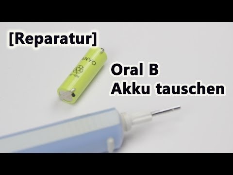 [Reparatur] Oral B / Elektrische Zahnbürste - Akku austauschen