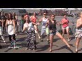 Olympics 2012: Thanks Tim 70s flashmob dance thumbnail