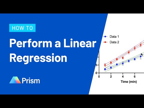 How to Perform Linear Regression in Prism