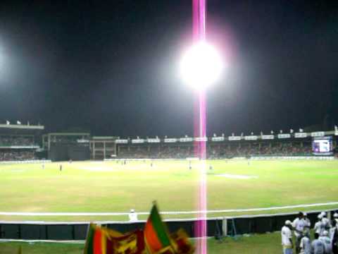 From the stands of a Sri Lankan cricket stadium (Premadasa/Khettarama)